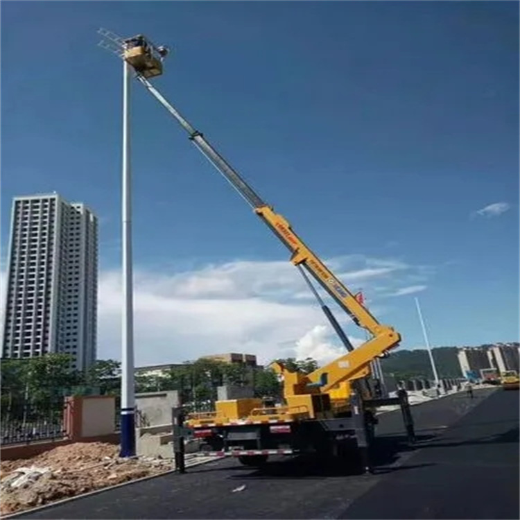 盐山县维修路灯的曲臂升降车出租