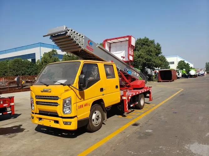 盐山县附近云梯车出租 砂石搬运